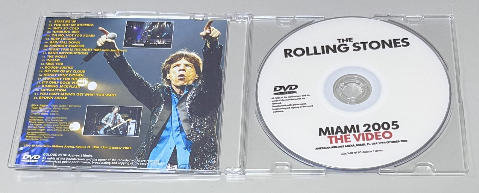 ROLLING STONES / MIAMI 2015: THE VIDEO (1DVD-R) GIFT TITTLE