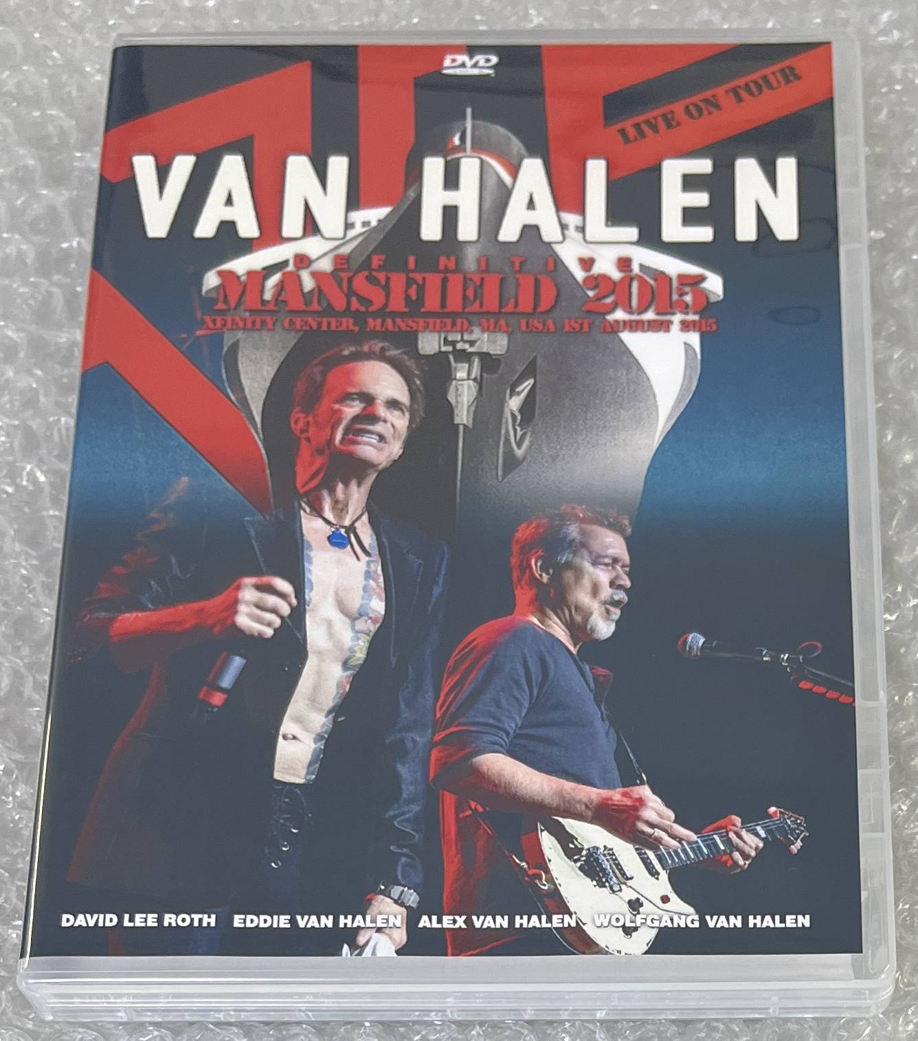 VAN HALEN / DEFINITIVE MANSFIELD 2015 (1DVD-R) SHADES 1254