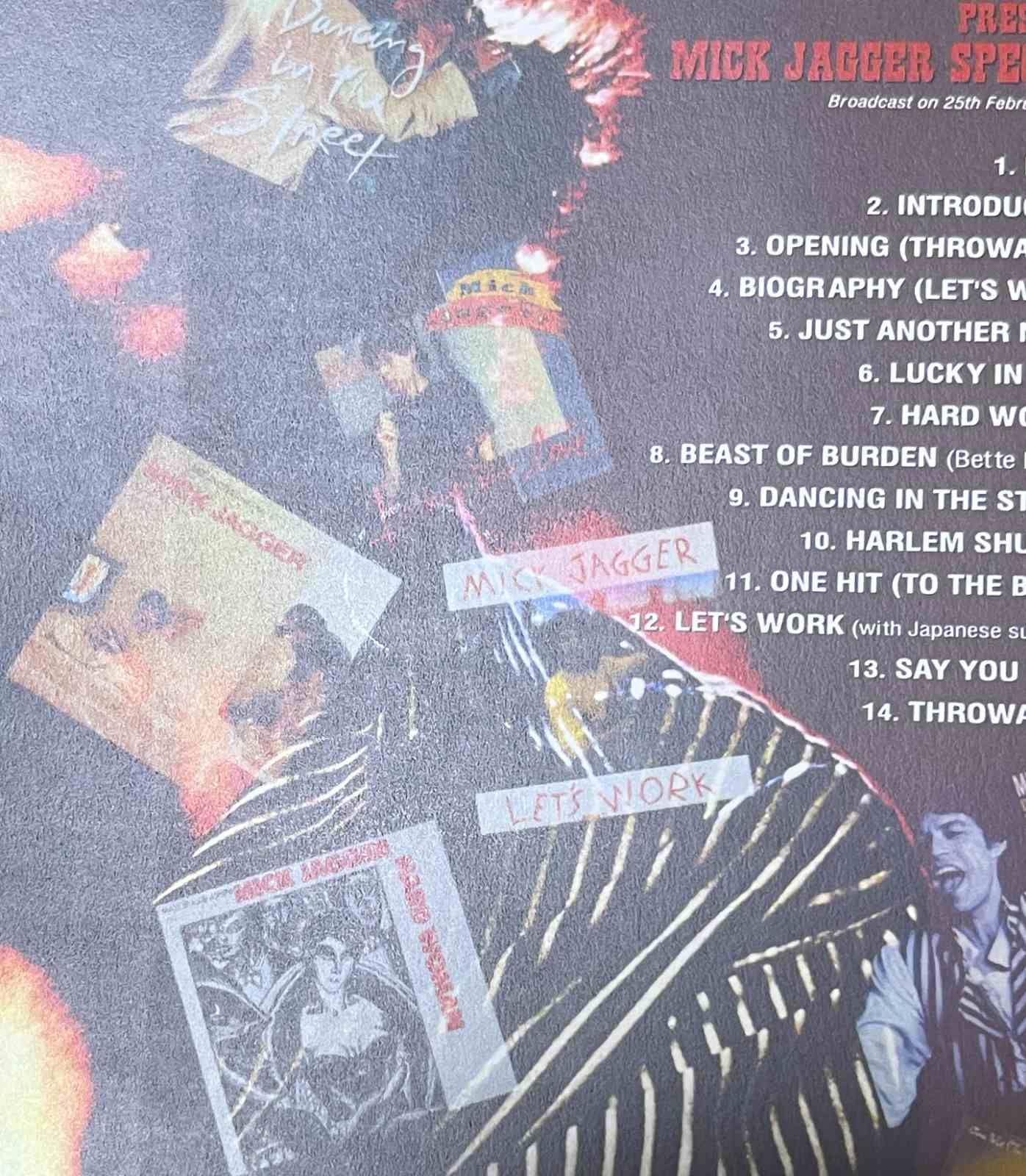 MICK JAGGER / MIDNIGHT SQUARE presents MICK JAGGER SPECIAL (1DVD-R