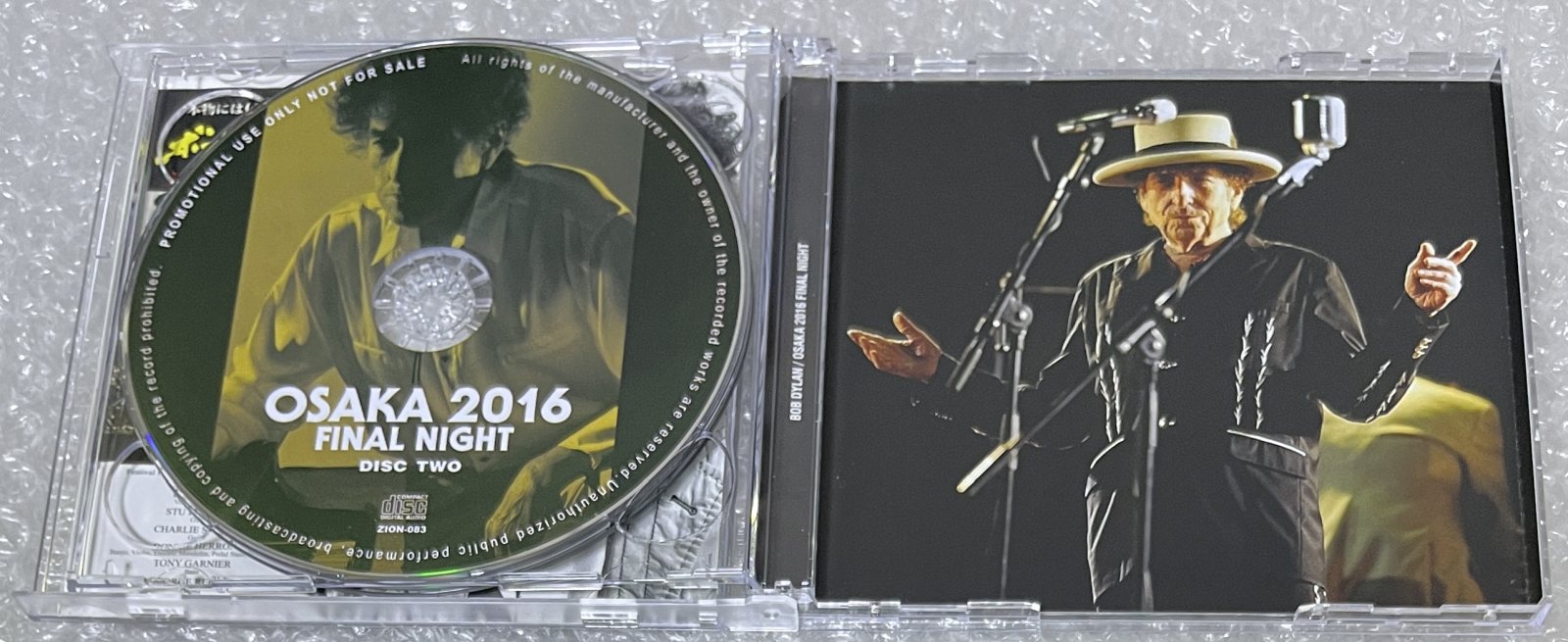 BOB DYLAN / OSAKA 2016 FINAL NIGHT (2CD) ZION-083
