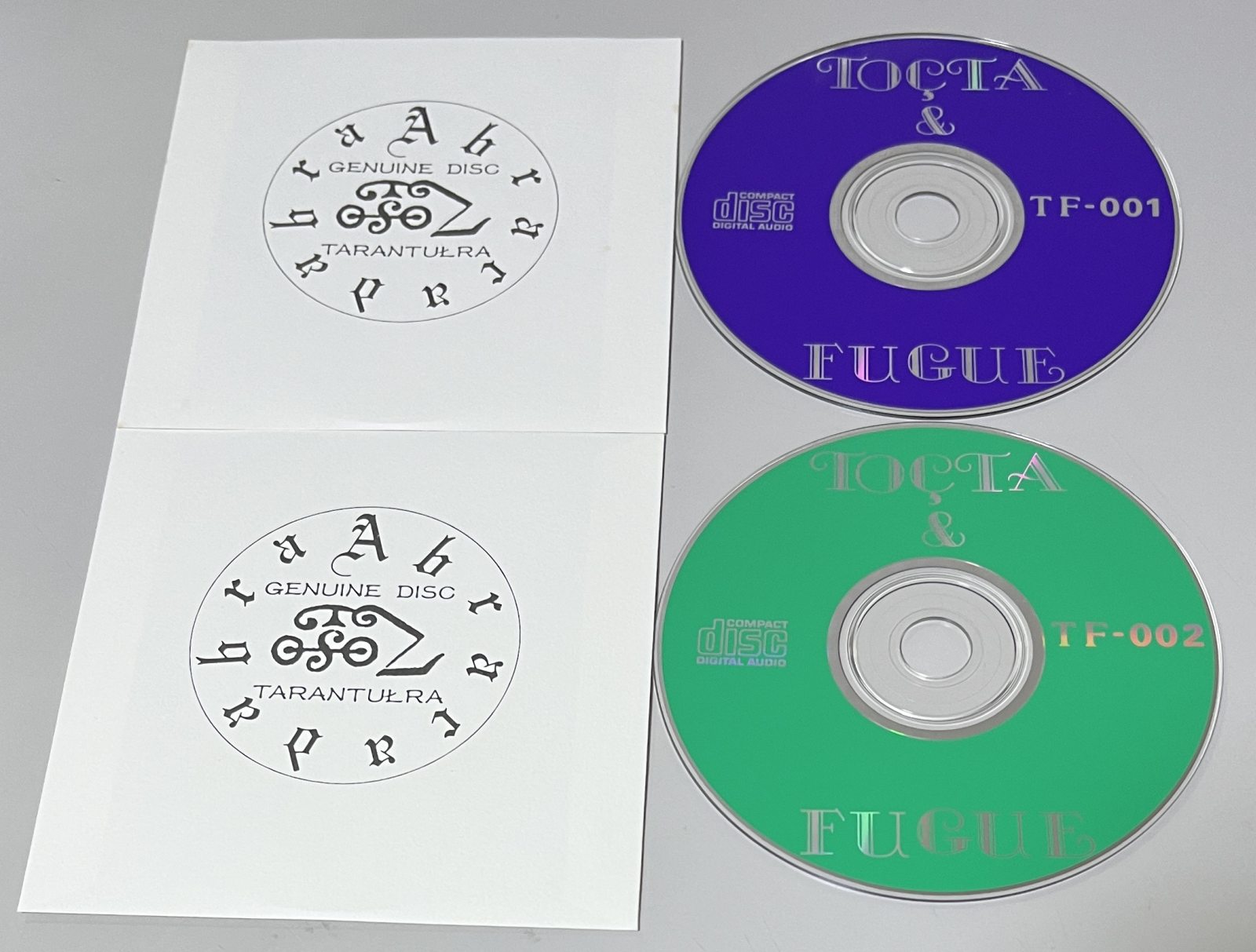 LED ZEPPELIN / TOCCATA & FUGUE (2CD) TARANTURA / TF-001, 002