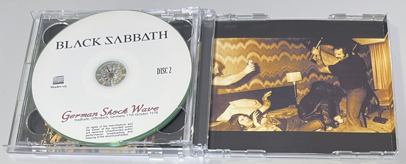 BLACK SABBATH / GERMAN SHOCK WAVE (2CD-R) SHADES 175