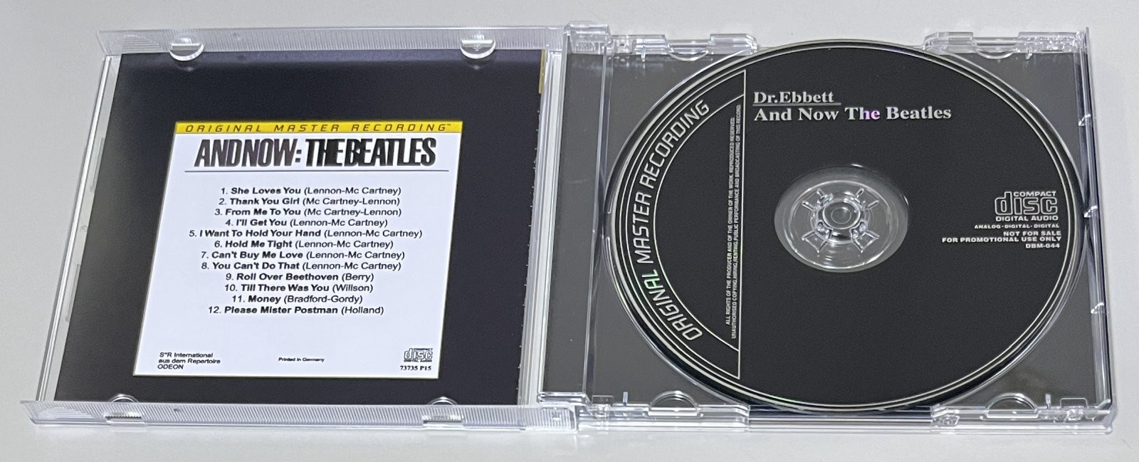 BEATLES / AND NOW THE BEATLES: GERMAN STEREO (1CD) DR.EBBETTS / DBM-044