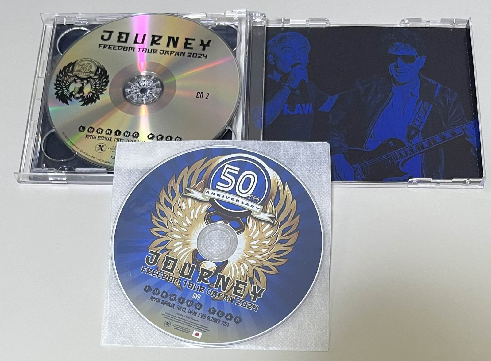 JOURNEY / LURKING FEAR (2CDR+1DVDR) XAVEL-HM-229