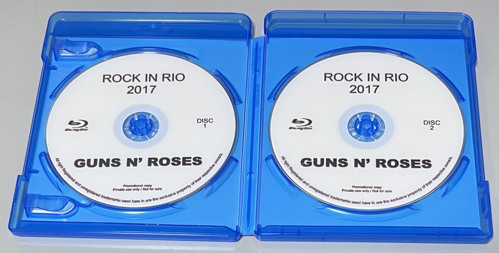 GUNS N' ROSES / ROCK IN RIO 2017 (2BD-R) NO LABEL