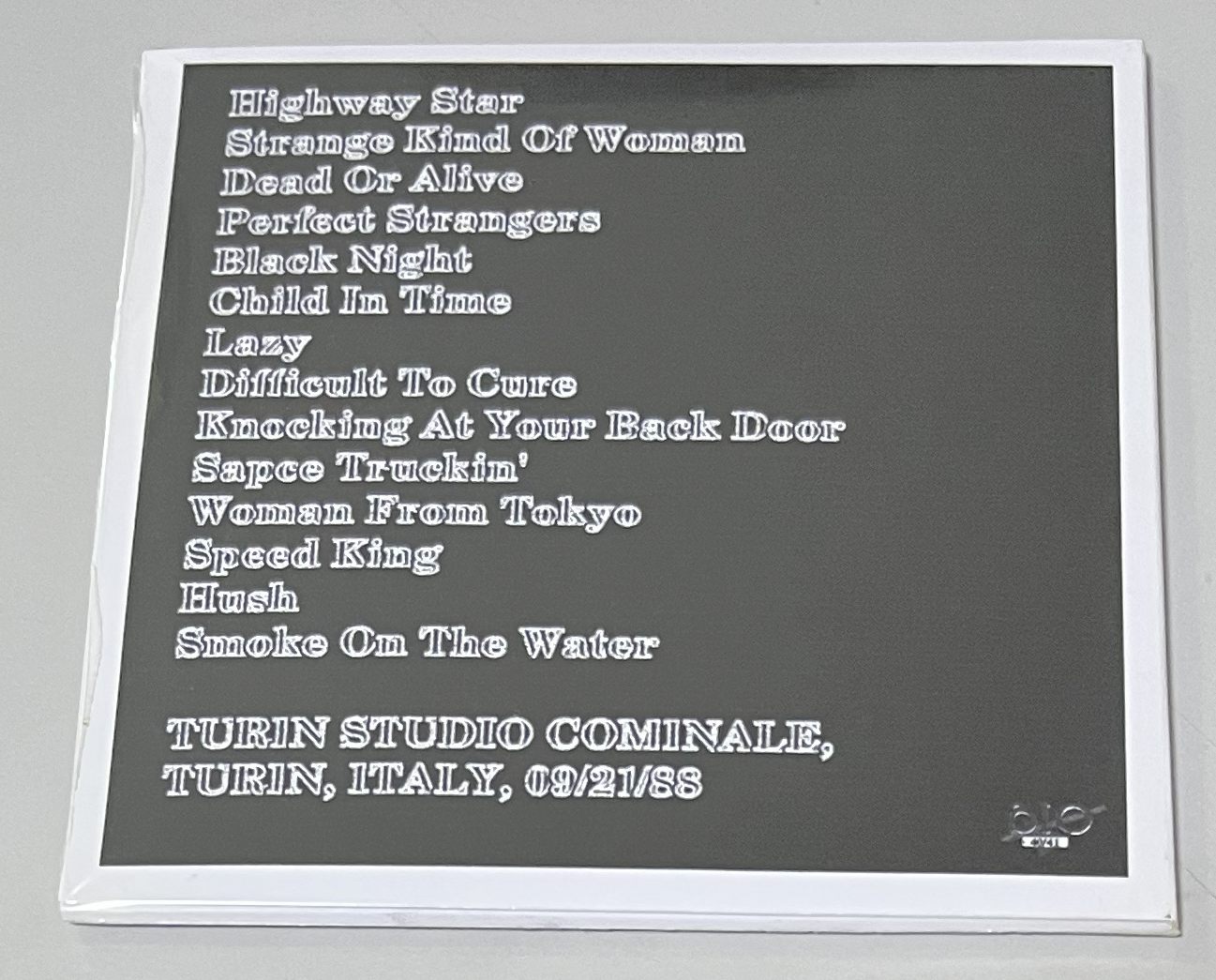 DEEP PURPLE / TURIN THE HOUSE BLUE (2CD-R) BIO 40/41