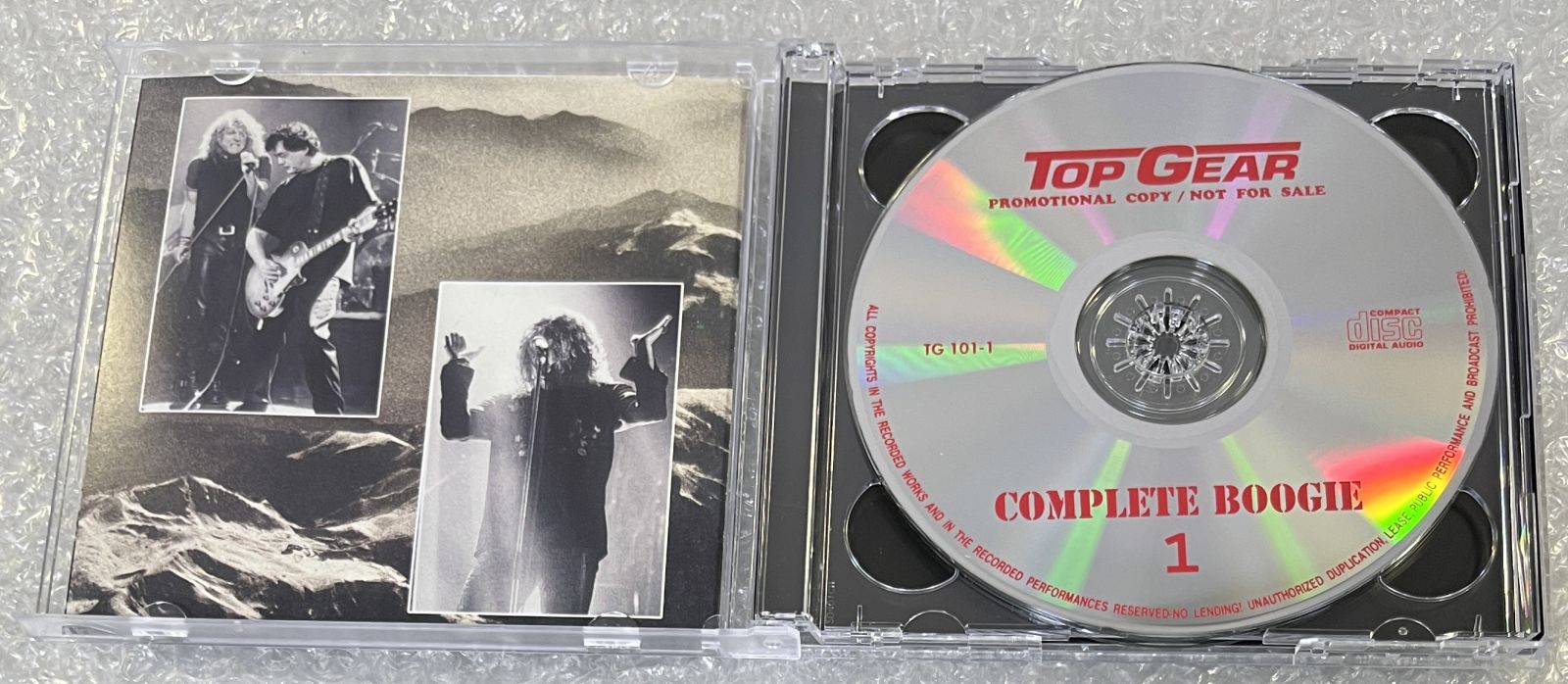 JIMMY PAGE & ROBERT PLANT / HEARTBREAKE IN RUMANIA (2CD) TOP GEAR / TG 101-1/2