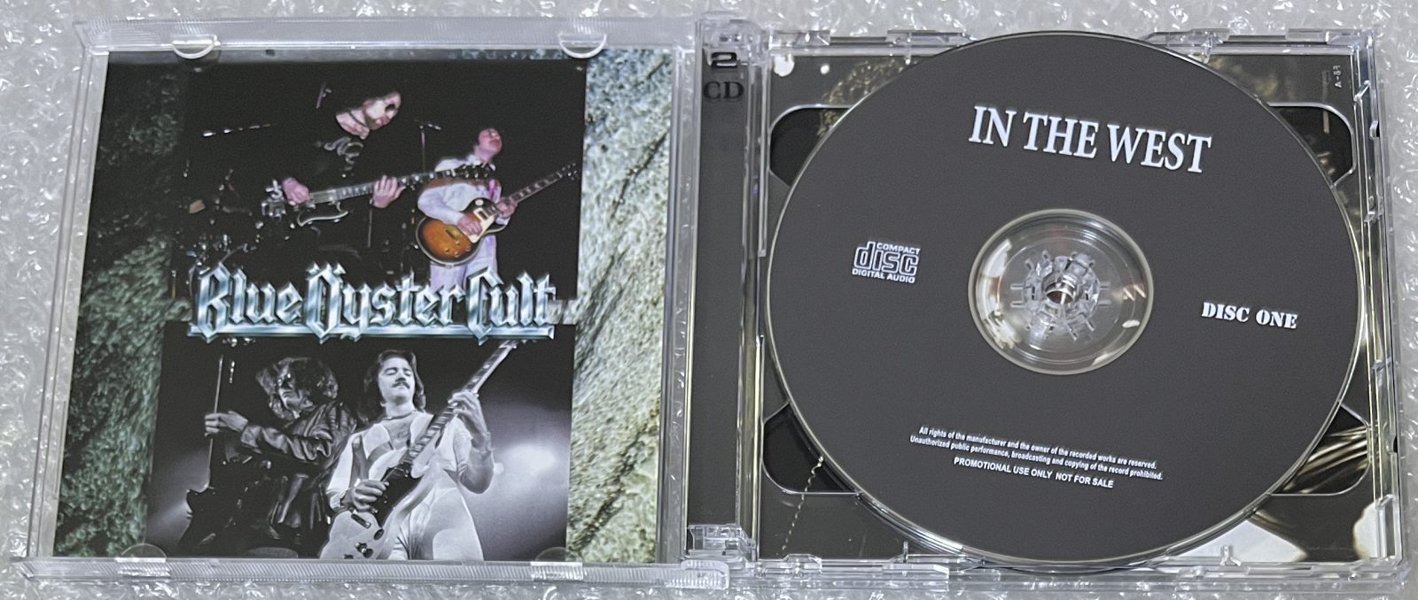 BLUE OYSTER CULT / LIVE IN THE WEST 1975 (2CD) NO LABEL