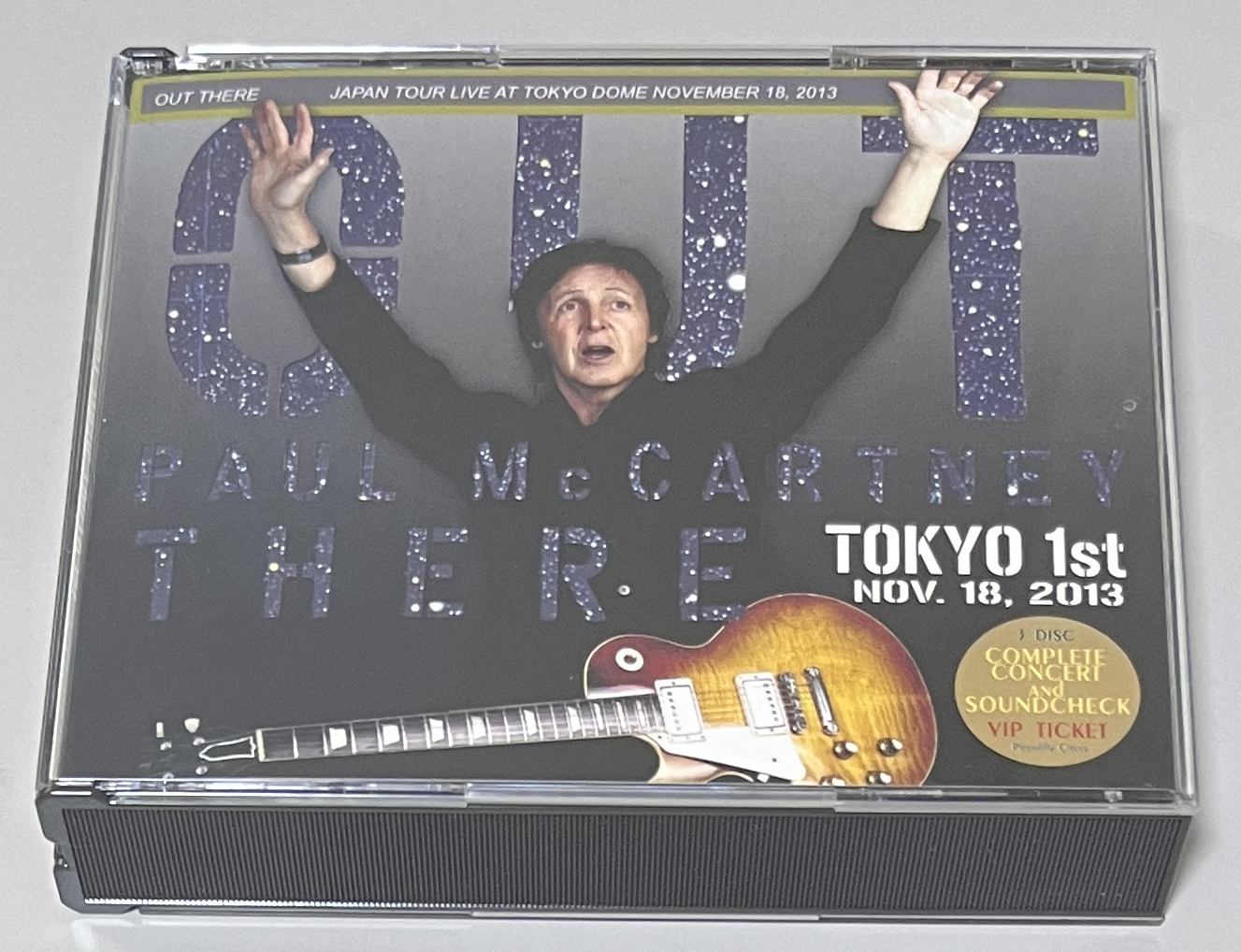 PAUL McCARTNEY / OUT THERE TOKYO 1ST (3CD+1DVD) PICCADILLY CIRCUS / PCD-178/179/180/187