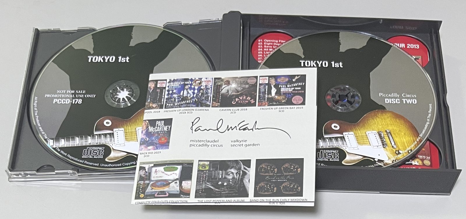 PAUL McCARTNEY / OUT THERE TOKYO 1ST (3CD+1DVD) PICCADILLY CIRCUS / PCD-178/179/180/187