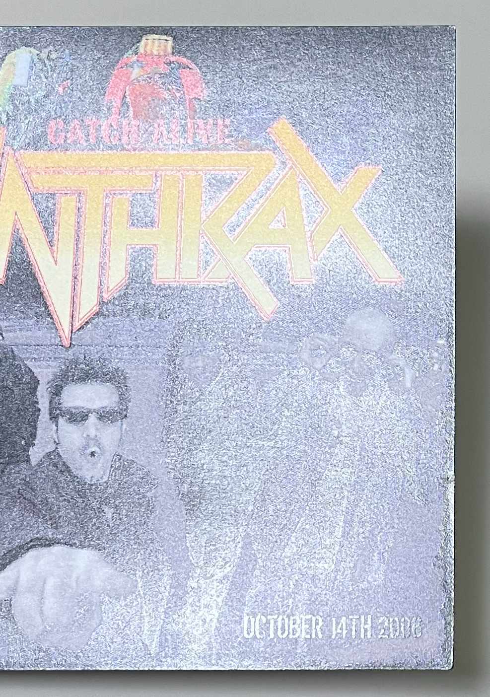 ANTHRAX / CATCH ALIVE: OCTOBER 14TH 2006 (1CD-R) LOUD BARK RECORDS / LBR-004