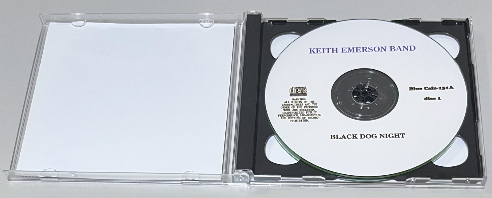 KEITH EMERSON BAND / BLACK DOG NIGHT (2CD-R) BLUE CAFE-151A/B