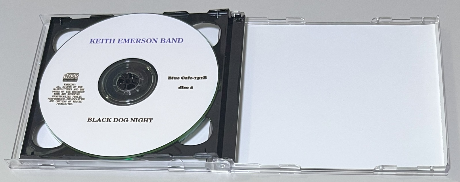 KEITH EMERSON BAND / BLACK DOG NIGHT (2CD-R) BLUE CAFE-151A/B