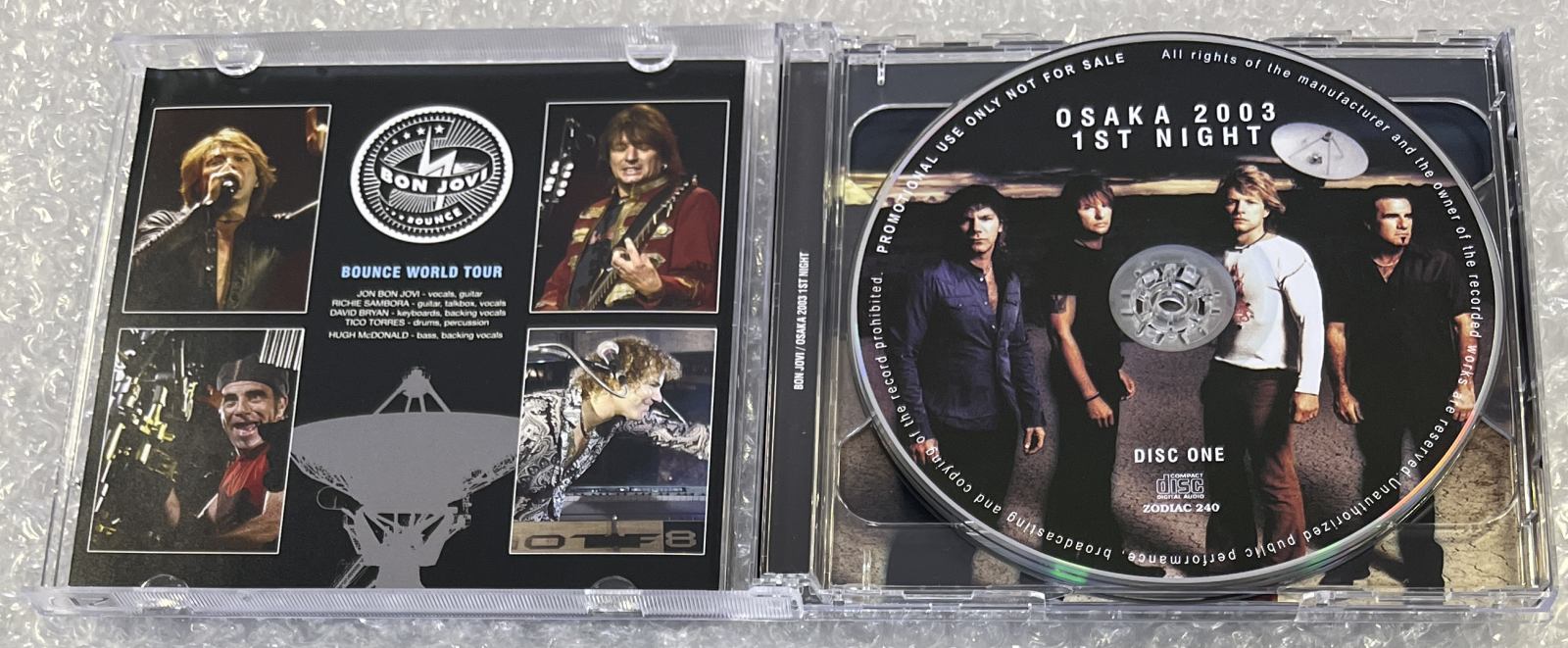 BON JOVI / OSAKA 2003 1ST NIGHT (2CD) ZODIAC 240 | 中古品HR/HM