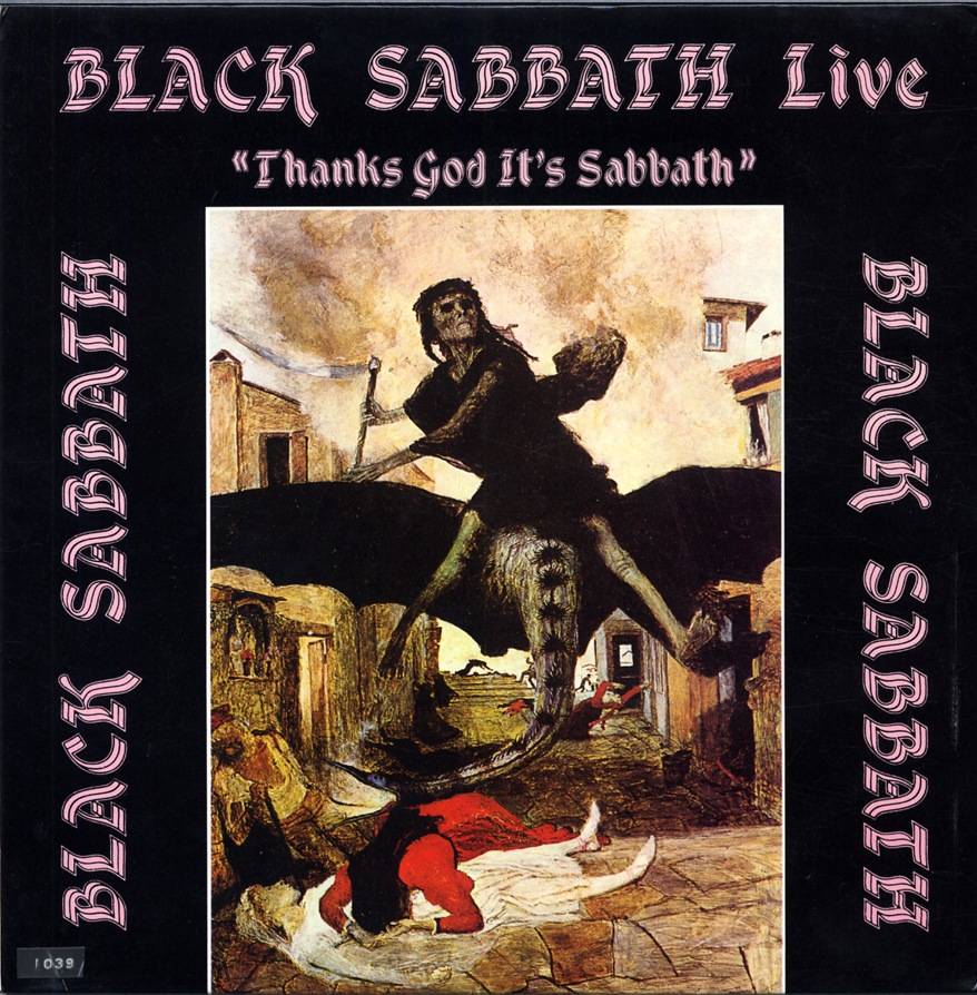 BLACKSABBATH / THANKS GOD IT'S SABBATH (1LP) WHITE SABBATH RECORDS