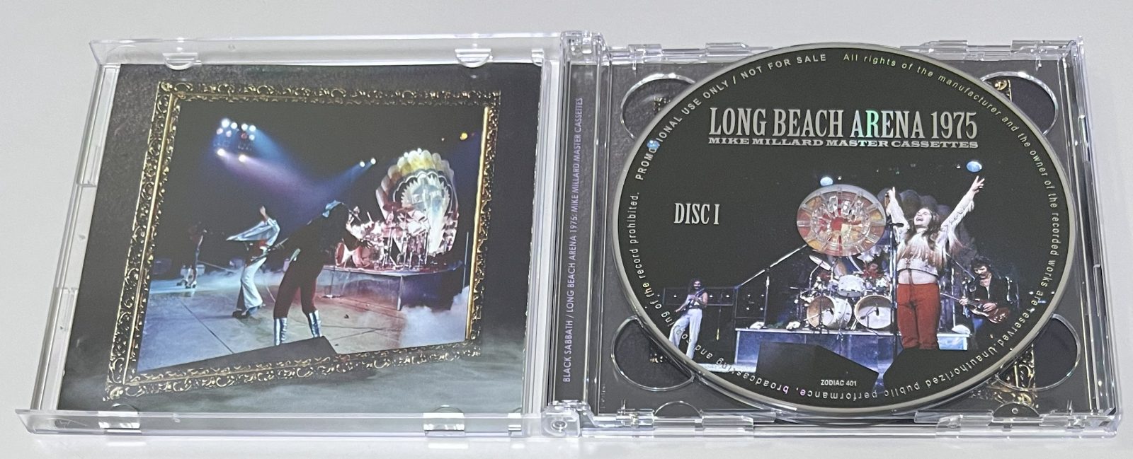 BLACK SABBATH / LONG BEACH ARENA 1975: MIKE MILLARD MASTER CASSETTES (2CD) ZODIAC 401
