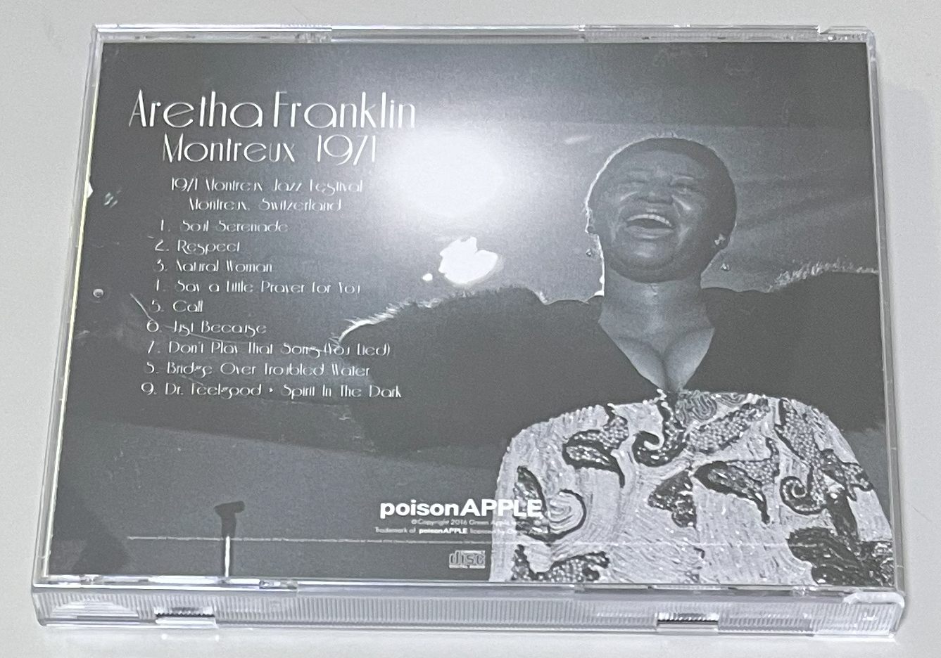 ARETHA FRANKLIN / MONTREUX 1971 (1CD) POISONAPPLE