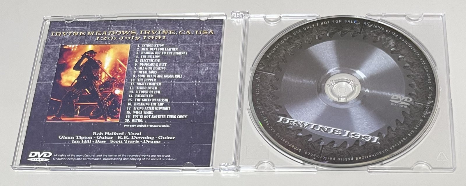 JUDAS PRIEST / IRVINE 1991 (1DVD) GIFT TITTLE