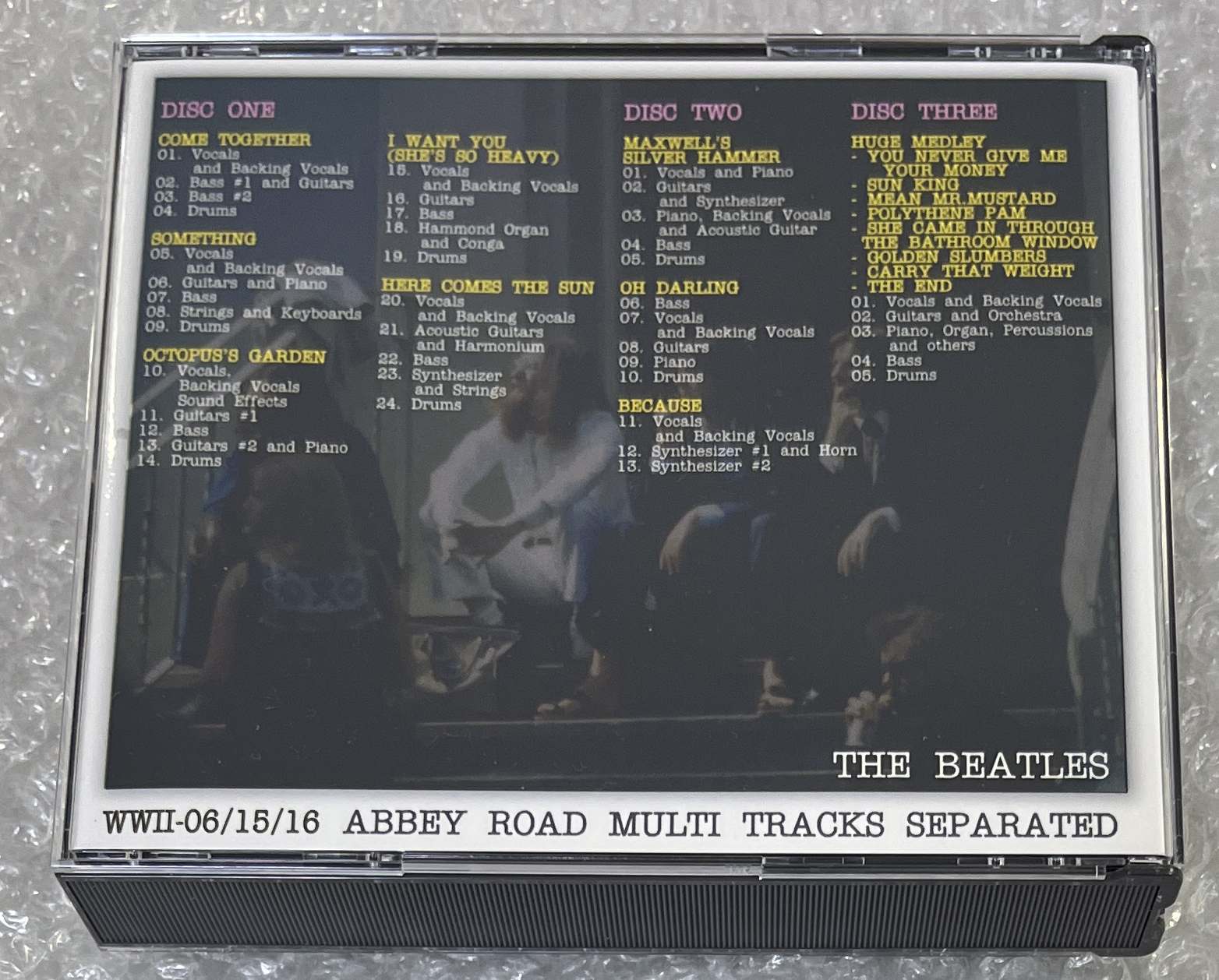 BEATLES / ABBEY ROAD MULTI TRACKS SEPARATED (3CD) WWII-14/15/16