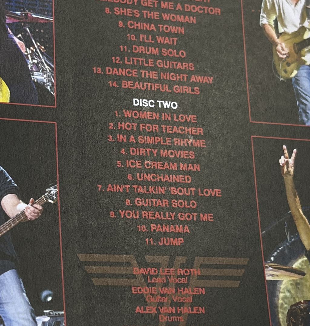 VAN HALEN / CLARKSTON 2015 (2DVD-R) GIFT TITTLE