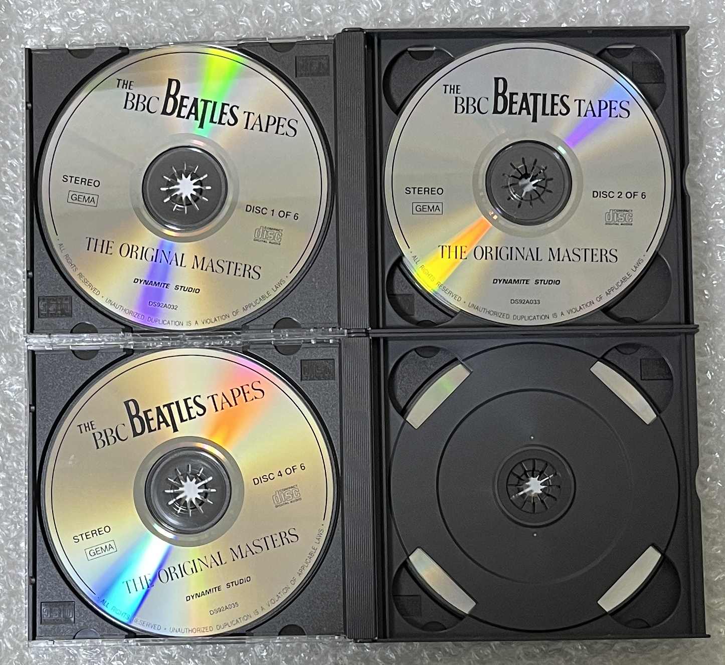 BEATLES / THE BBC BEATLES TAPES: THE ORIGINAL MASTERS (6CD BOX