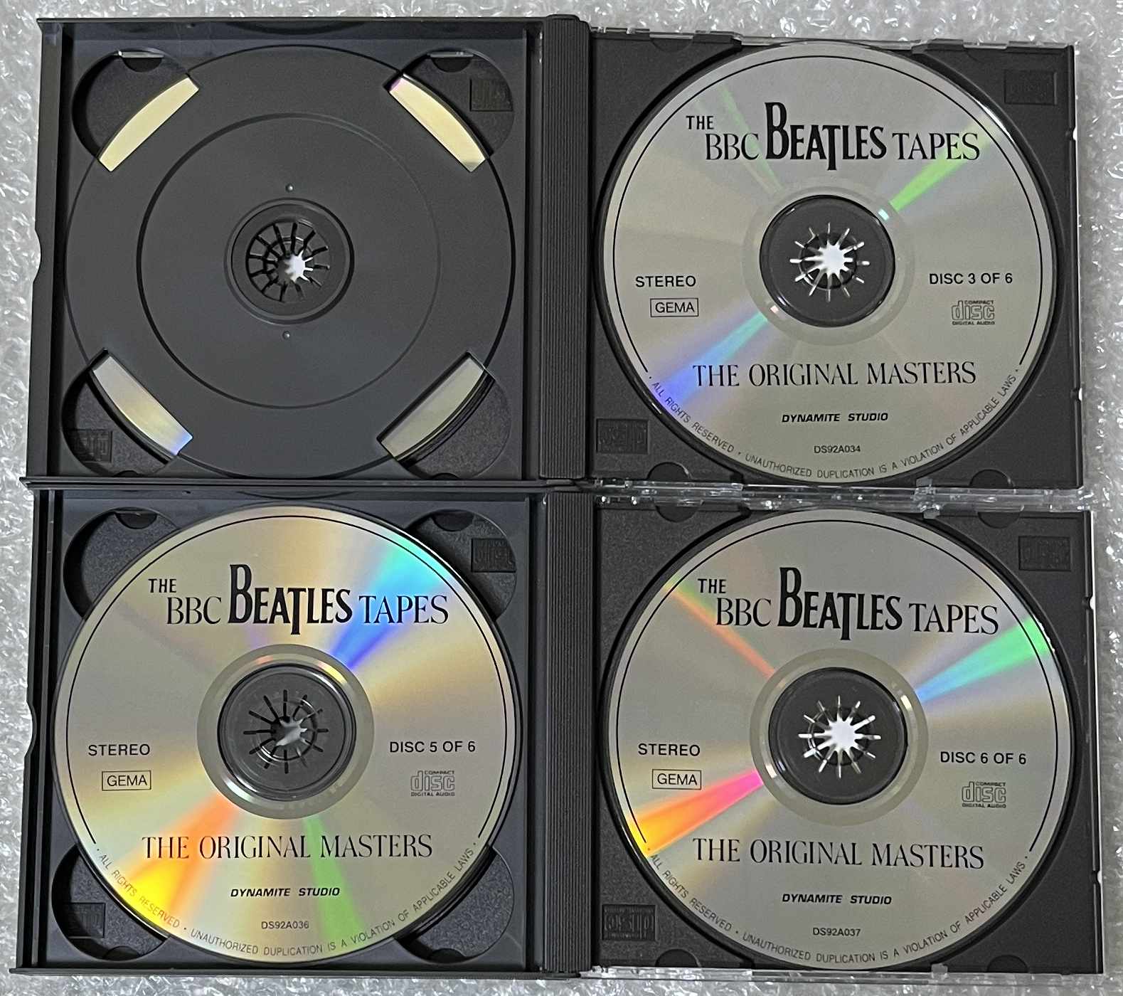 BEATLES / THE BBC BEATLES TAPES: THE ORIGINAL MASTERS (6CD BOX