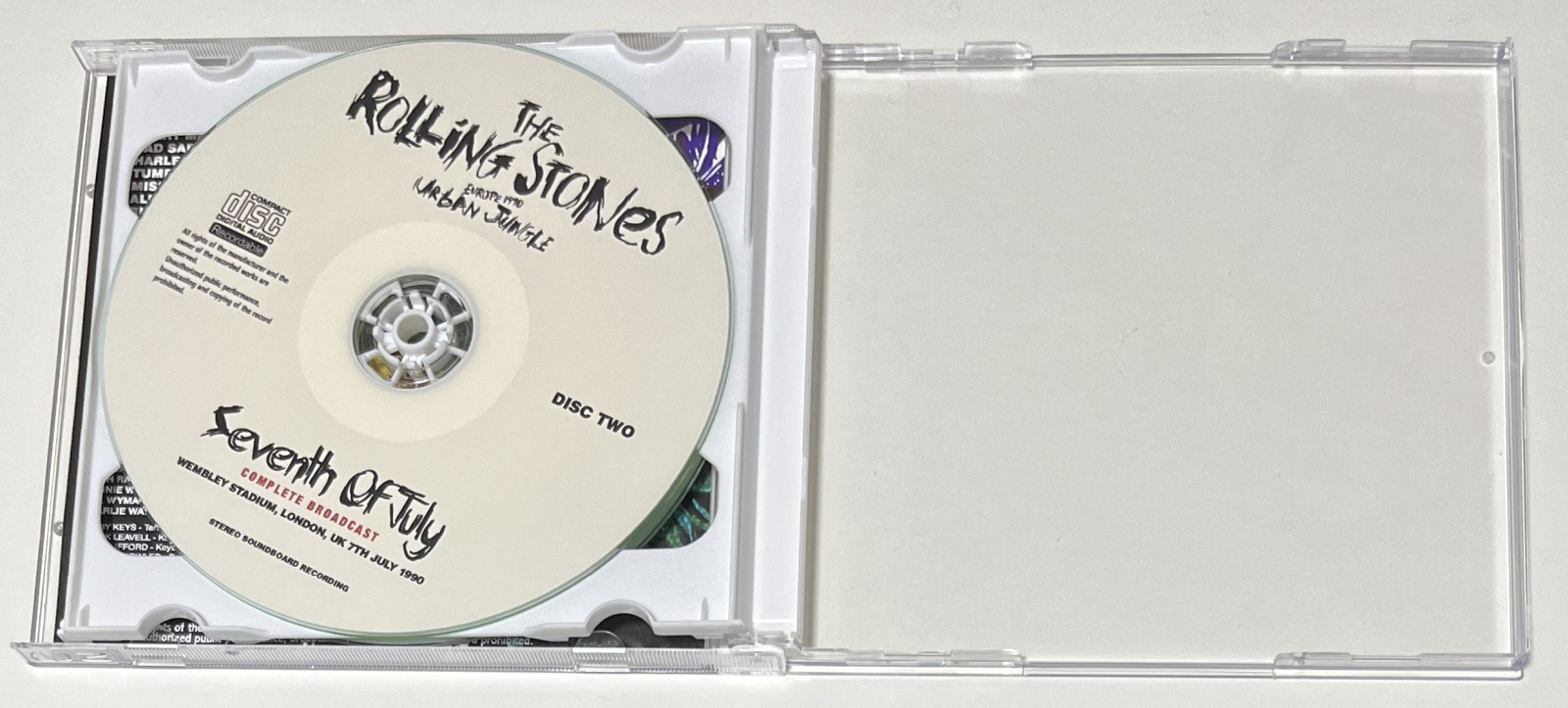 ROLLING STONES / SEVENTH OF JULY: COMPLETE BROADCAST (2CD-R) GIFT