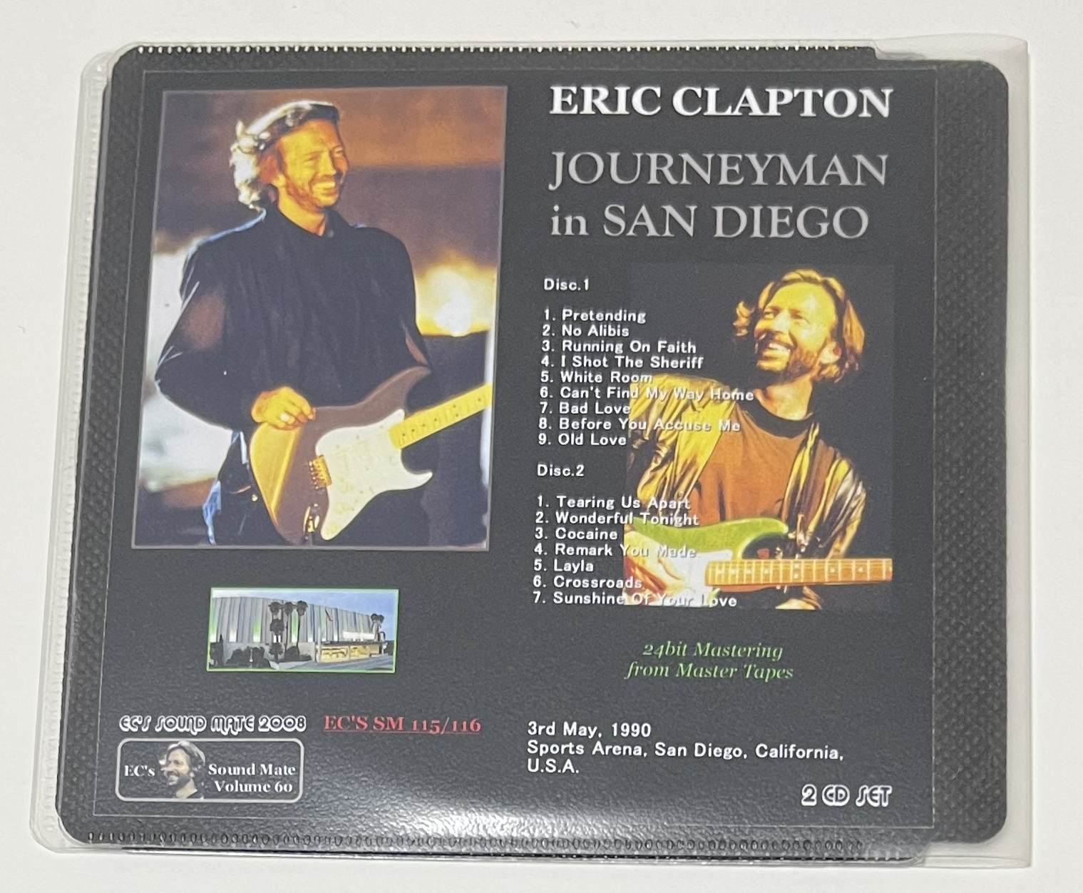 ERIC CLAPTON / JOURNEYMAN IN SAN DIEGO (2CD-R) EC'S SOUND MATE