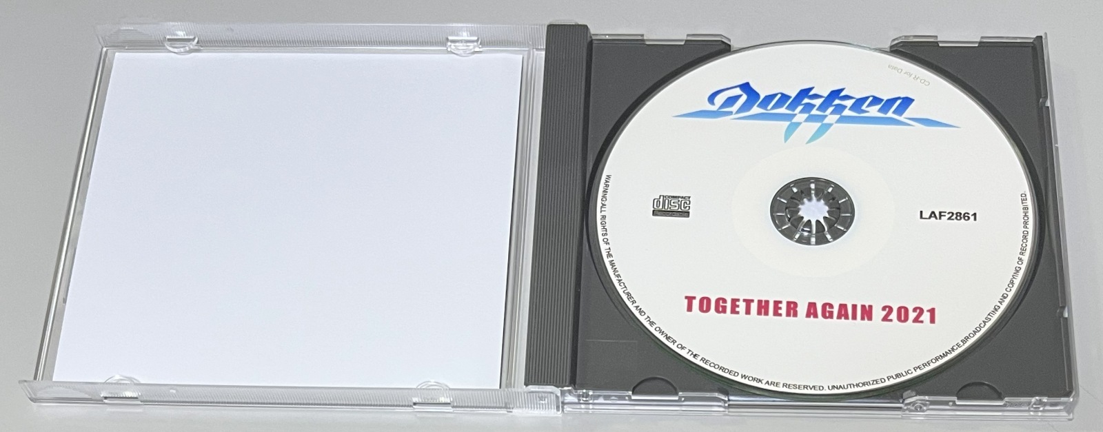 DOKKEN / TOGETHER AGAIN 2021 (1CD-R) LOST AND FOUND / LAF2861