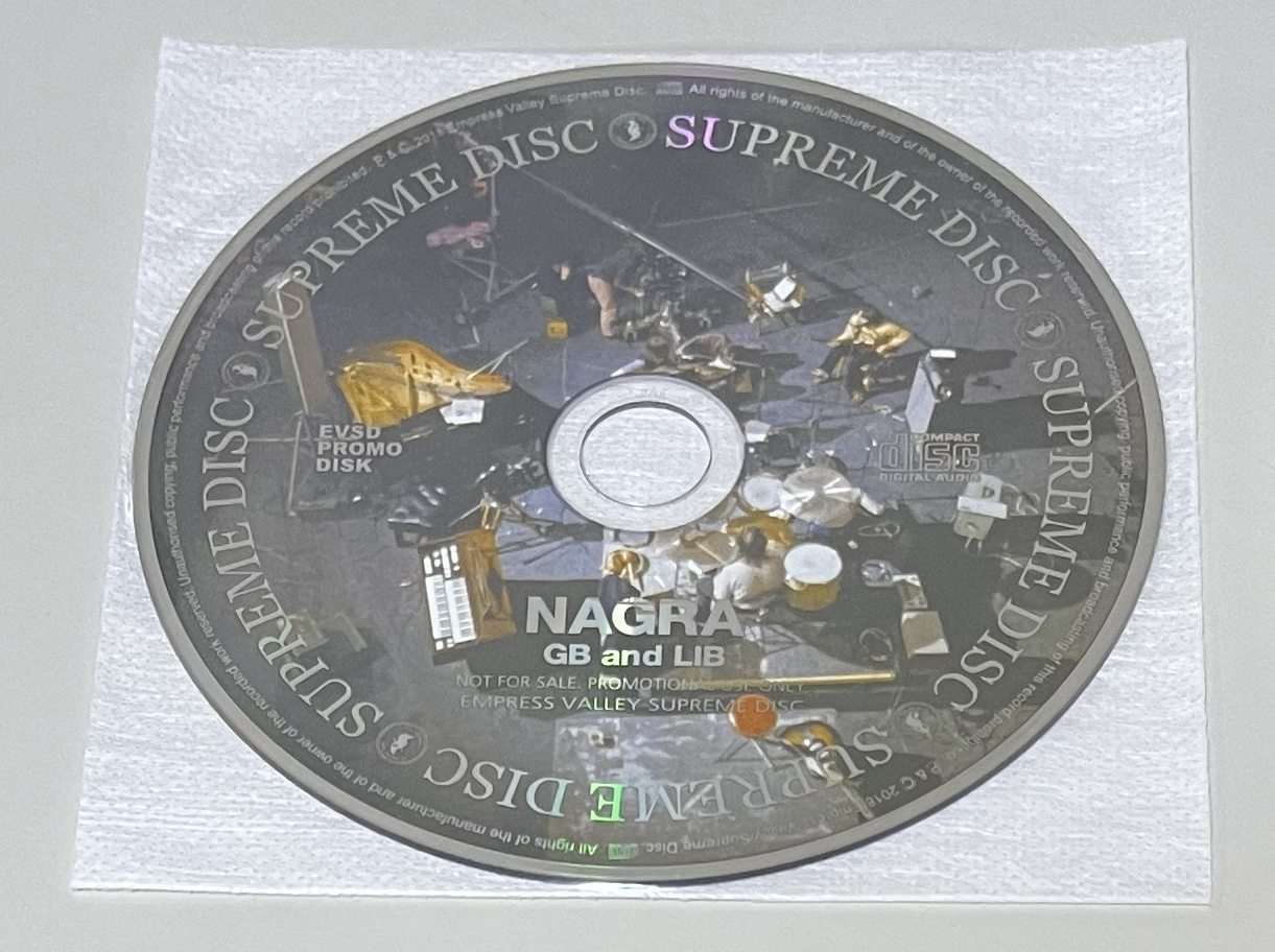 BEATLES / NAGRA GET BACK and LET IT BE (1CD) EMPRESS VALLEY SUPREME DISC / EVSD PROMO DISK