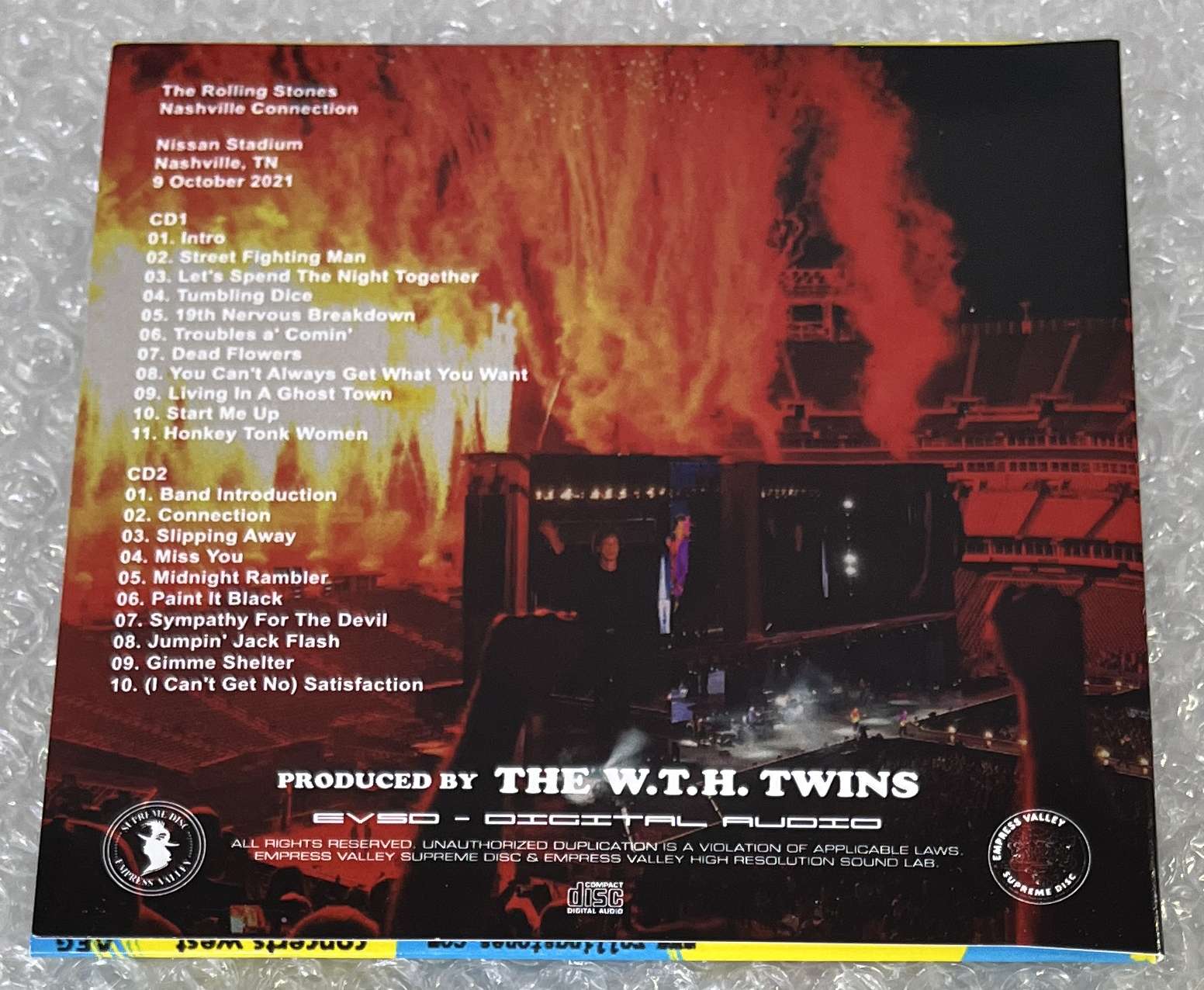 【ツェッペリン、ストーンズ他ロック名盤】レコード 15枚まとめ売り ROLLING STONES / NASHVILLE CONNECTION (2CD) EMPRESS VALLEY SUPREME