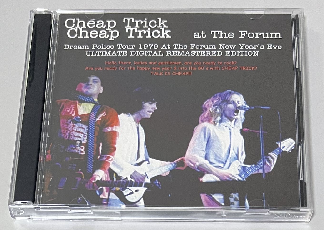 CHEAP TRICK / AT THE FORUM (2CD-R) METAL SWORD RECORDS / MS CD 700/01