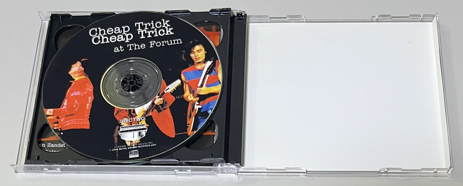 CHEAP TRICK / AT THE FORUM (2CD-R) METAL SWORD RECORDS / MS CD 700/01