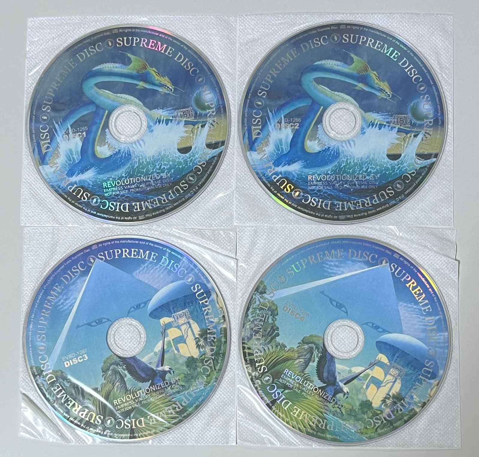 ASIA / FOREVER JW֥󡦥åȥʱʤ- 1st Edition (4CD) EMPRESS VALLEY SUPREME DISK / EVSD-1265/1266/1267/1268