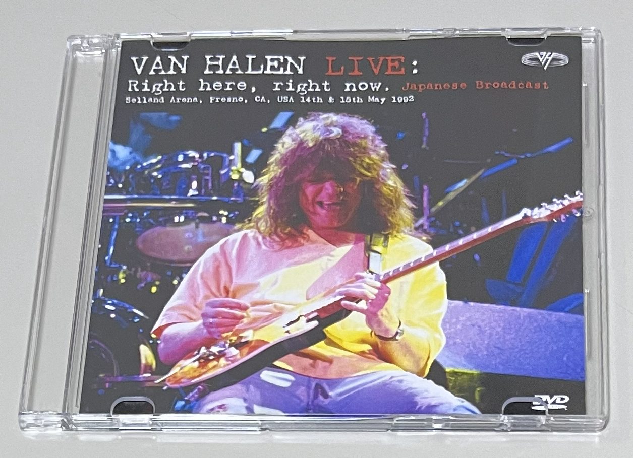 VAN HALEN / LIVE: RIGHT HERE, RIGHT NOW. JAPANESE BROADCAST (1DVD