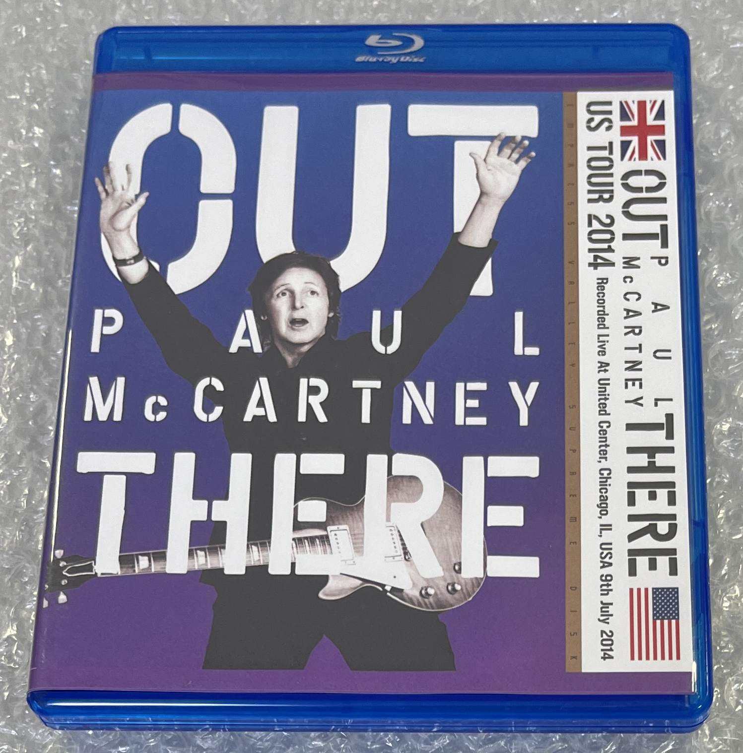 PAUL McCARTNEY / OUT THERE US TOUR 2014: WELCOME TO CHICAGO PAUL! (2DVD+1BDR) EMPRESS VALLEY SUPREME DISC