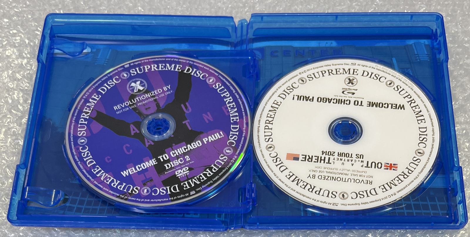 PAUL McCARTNEY / OUT THERE US TOUR 2014: WELCOME TO CHICAGO PAUL! (2DVD+1BDR) EMPRESS VALLEY SUPREME DISC