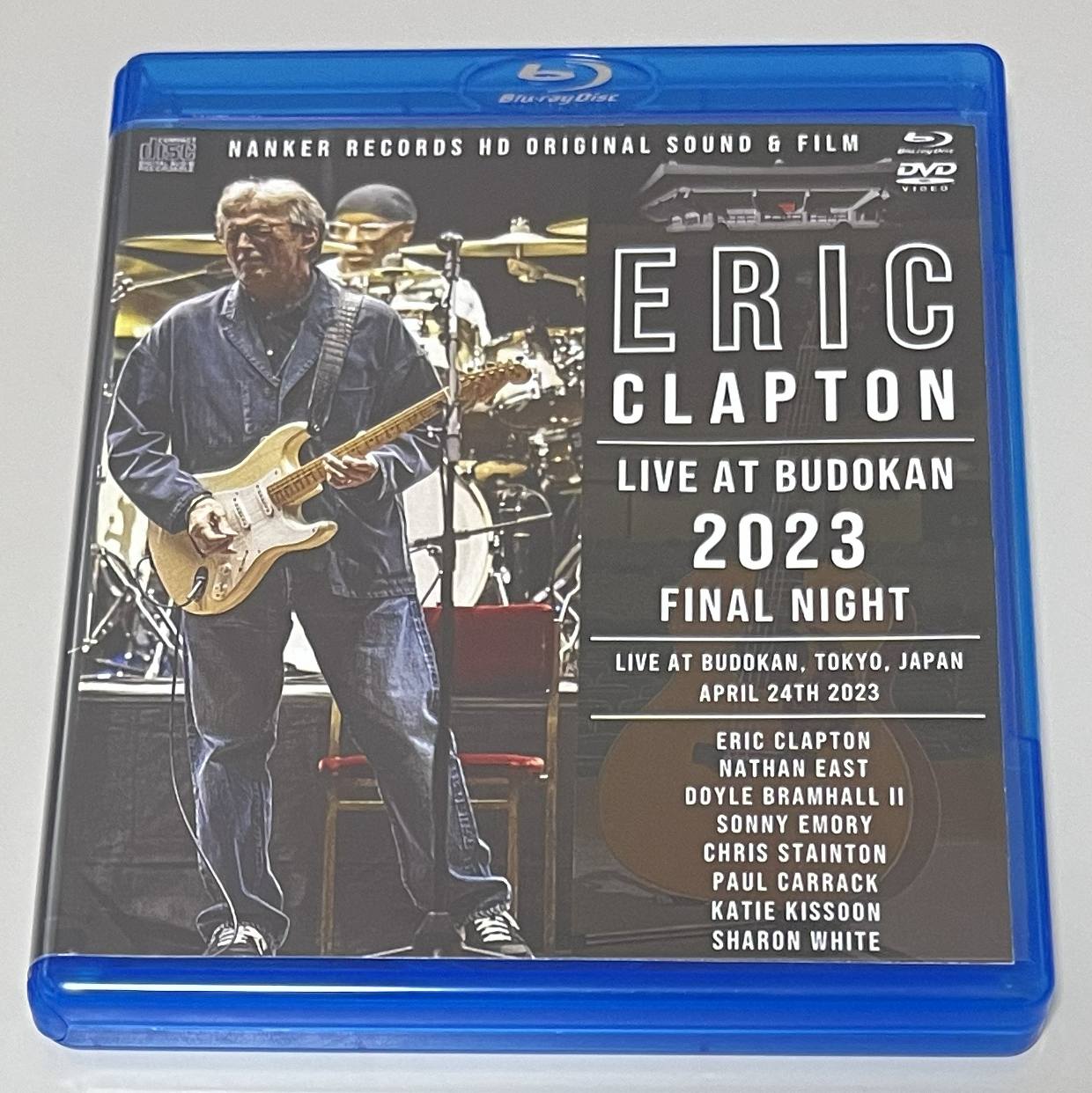 ERIC CLAPTON / LIVE AT BUDOKAN 2023 FINAL NIGHT (1BDR+1DVDR+2CDR