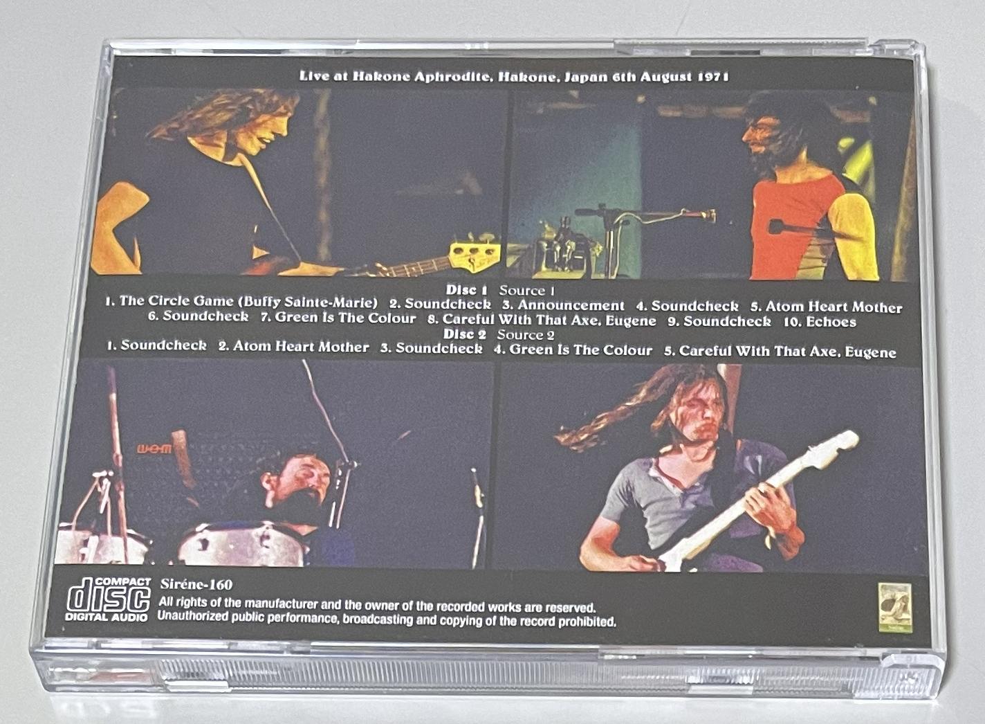 PINK FLOYD / APHRODITE (2CD) SIRENE 160