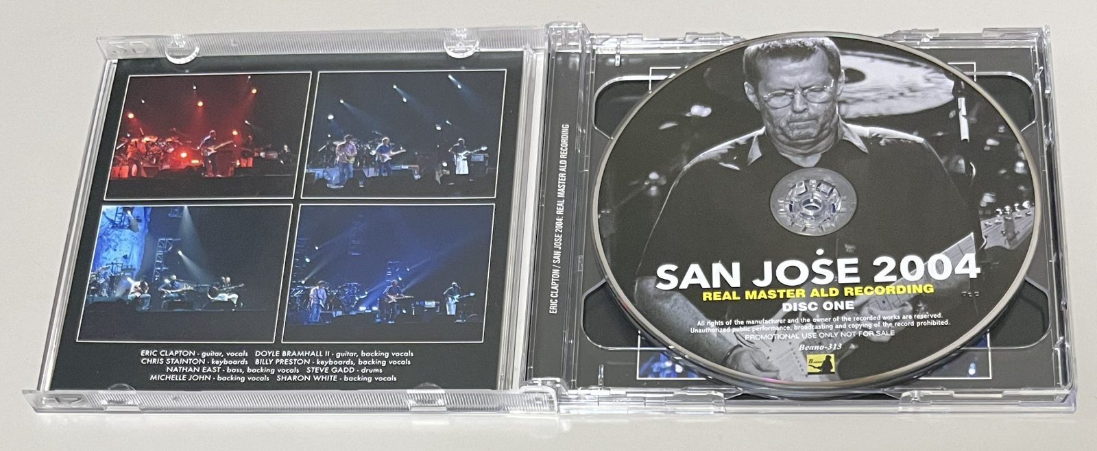 ERIC CLAPTON / SAN JOSE 2004: REAL MASTER ALD RECORDING (2CD