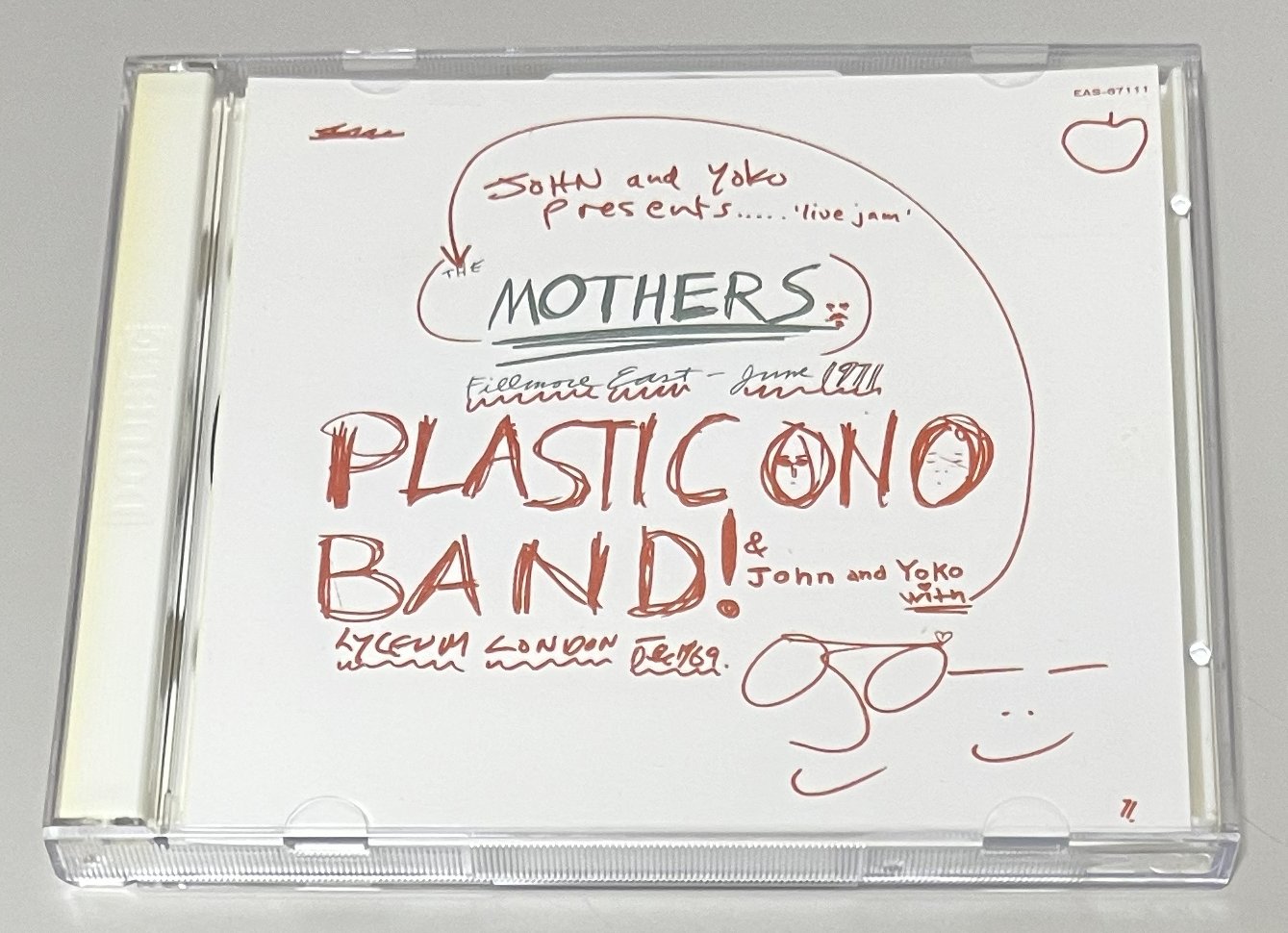 JOHN LENNON with FRANK ZAPPA / THE FILLMORE TAPES (2CD) MASTER OF