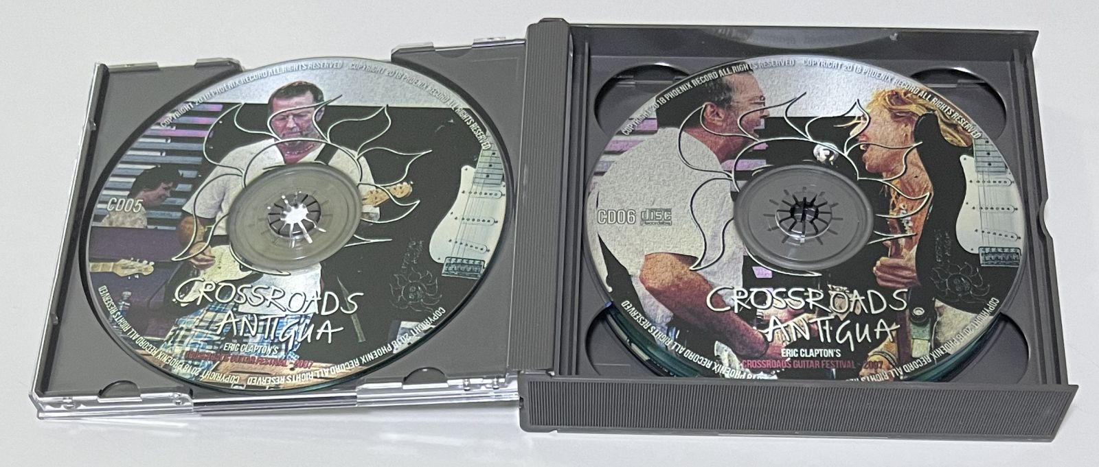 VARIOUS ARTISTS / ERIC CLAPTON'S CROSSROADS FESTIVAL 2007: TOYOTA PARK: BRIDGE VIEW ILLINOIS TWO (4CD-R) PHOENIX RECORD / E-20070728 TWO