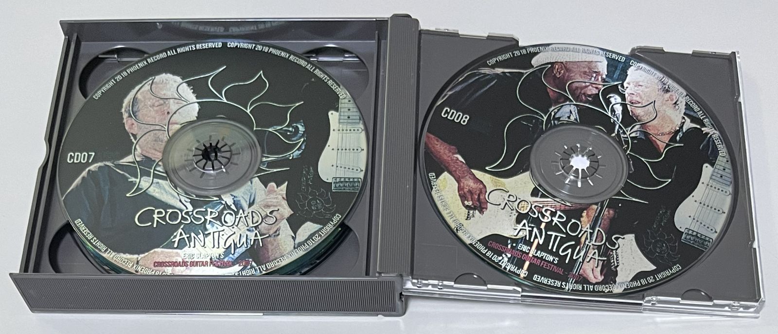 VARIOUS ARTISTS / ERIC CLAPTON'S CROSSROADS FESTIVAL 2007: TOYOTA PARK: BRIDGE VIEW ILLINOIS TWO (4CD-R) PHOENIX RECORD / E-20070728 TWO