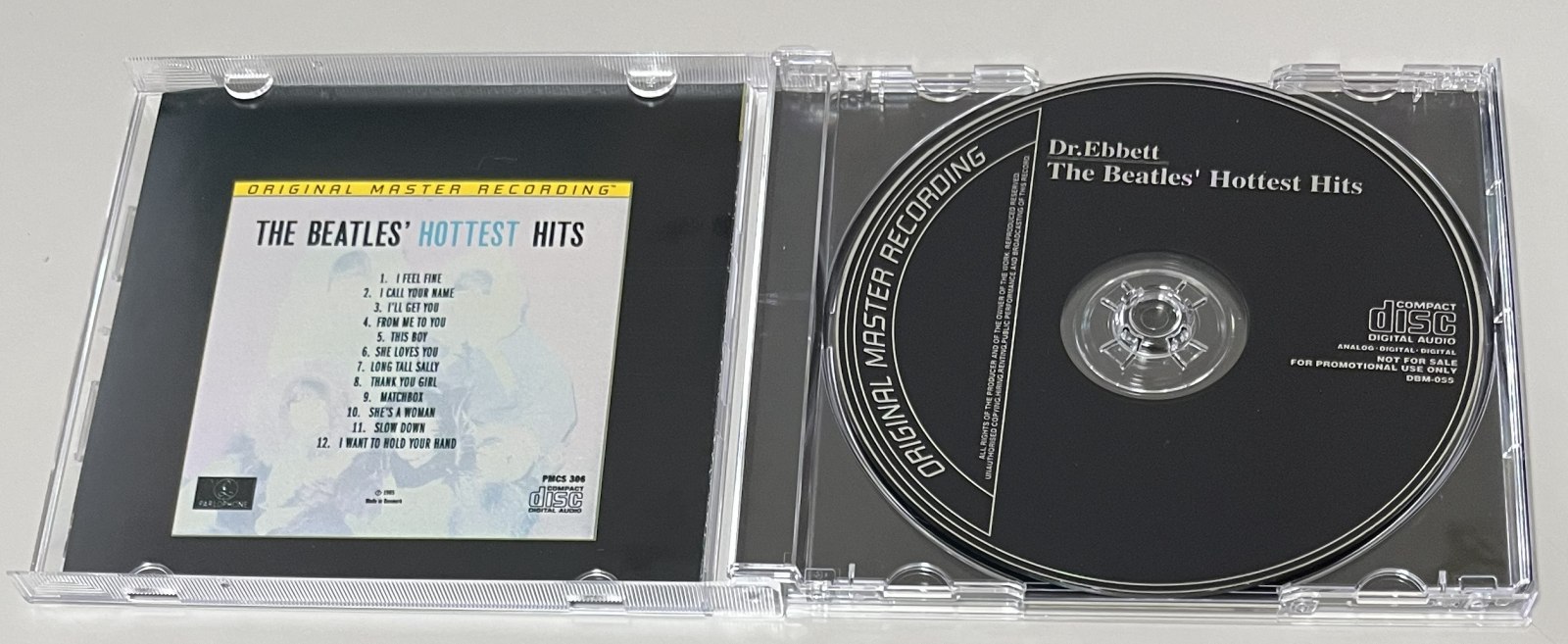 BEATLES / THE BEATLES' HOTTEST HITS: DANISH MONO (1CD) DR.EBBETTS