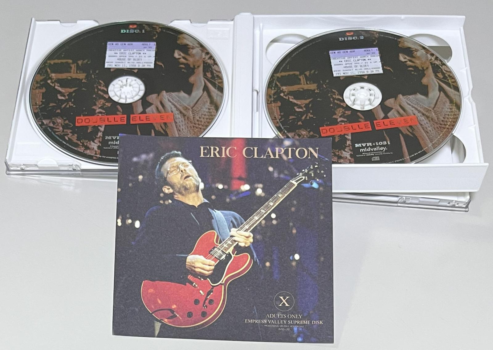 ERIC CLAPTON / DOUBLE ELEVEN「悪魔に魂を売った男」(2CD+1DVD) MID