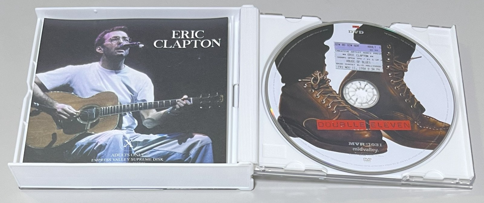 ERIC CLAPTON / DOUBLE ELEVEN「悪魔に魂を売った男」(2CD+1DVD) MID