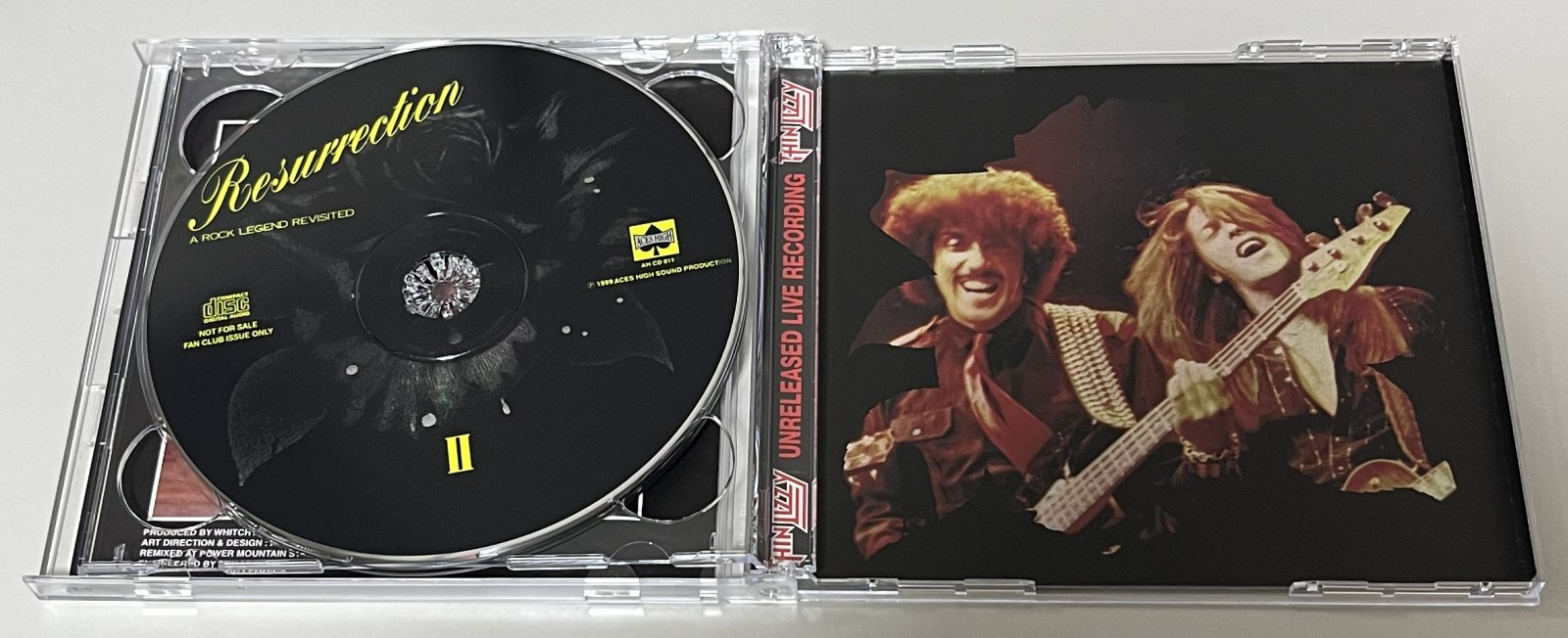 THIN LIZZY / RESURRECTION -A ROCK LEGEND REVISITED- (2CD) ACES HIGH SOUND PRODUCTION / AH CD 010/11