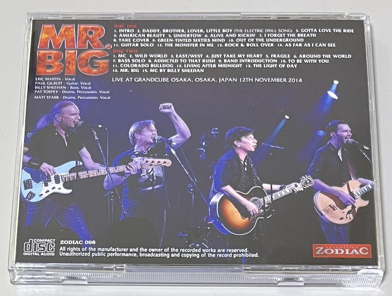 MR. BIG / TELL THE STORIES IN OSAKA (2CD) ZODIAC 098