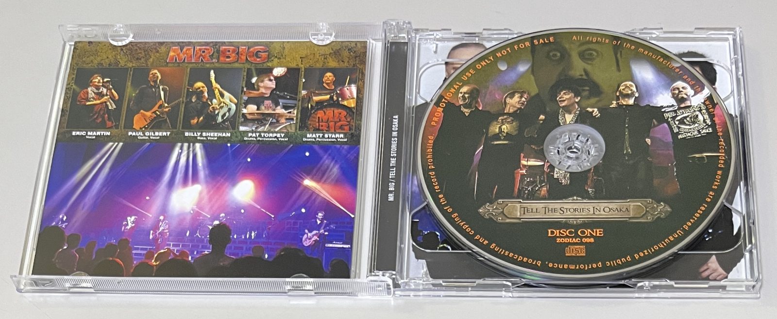MR. BIG / TELL THE STORIES IN OSAKA (2CD) ZODIAC 098