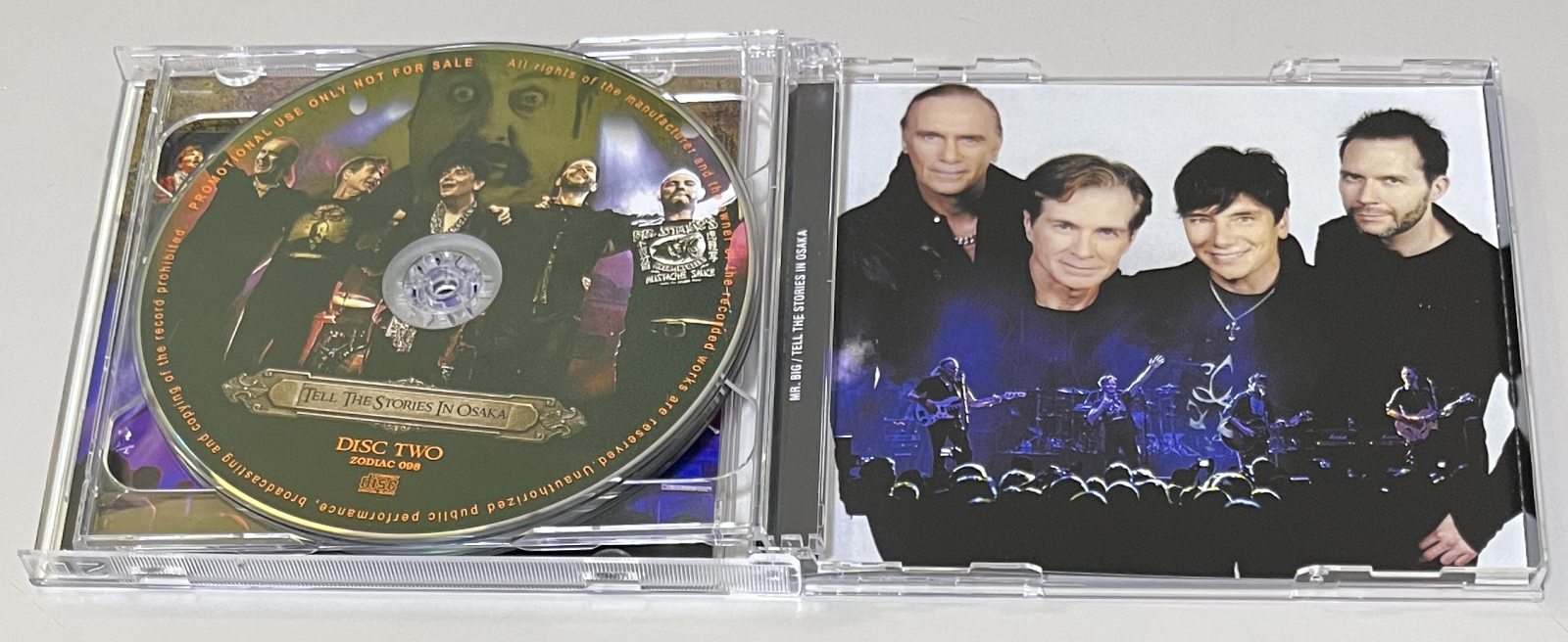 MR. BIG / TELL THE STORIES IN OSAKA (2CD) ZODIAC 098